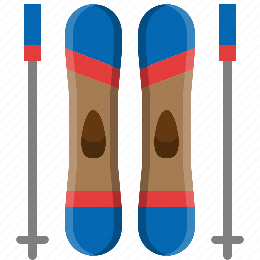 Ski, skiing, sport, holiday, extreme, equipment, recreation icon - Download on Iconfinder