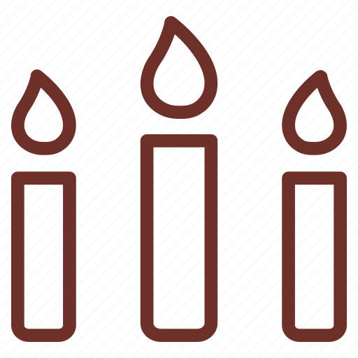 Candles, halloween icon - Download on Iconfinder