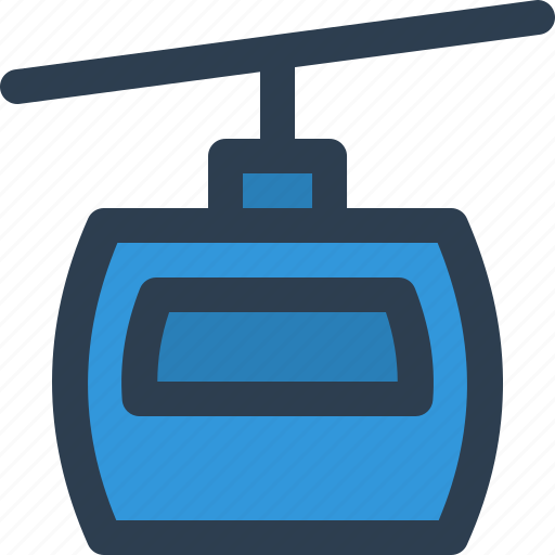 Cable, car, gondola, skilift, transportation icon - Download on Iconfinder