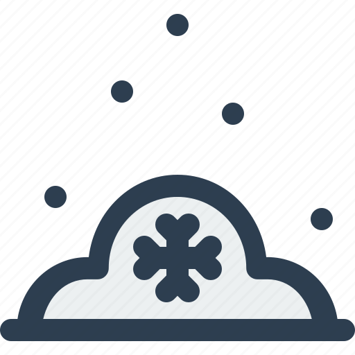 Snow, snowy, snowflake, winter, weather icon - Download on Iconfinder