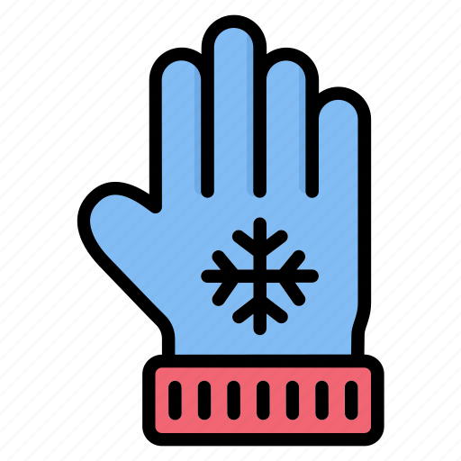 Fashion, winter, mittens, snowflake, gloves, accessories, mitten icon - Download on Iconfinder