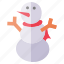 christmas, new, year, snowman, winter 