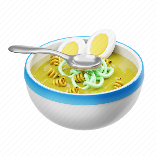 Soup, food 3D illustration - Download on Iconfinder