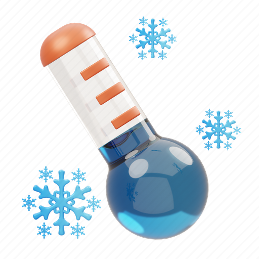 Temperature, thermometer 3D illustration - Download on Iconfinder
