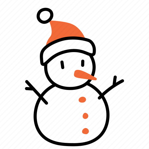 Snowman, winter, snow, christmas, decoration icon - Download on Iconfinder