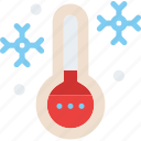 cold, temprature, thermometer, snow