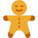 gingerbread, cookie, biscuit, dessert