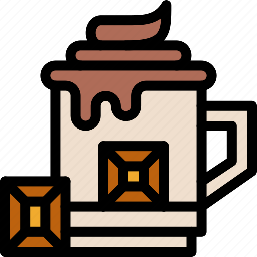 Hot, chocolate, coffee, beverage icon - Download on Iconfinder