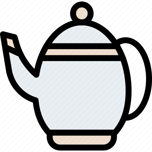 Teapot, kettle, teakettle, beverage, pot icon - Download on Iconfinder