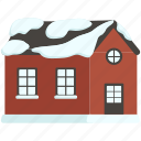 house, building, architecture, construction, estate, property, home, winter, snow