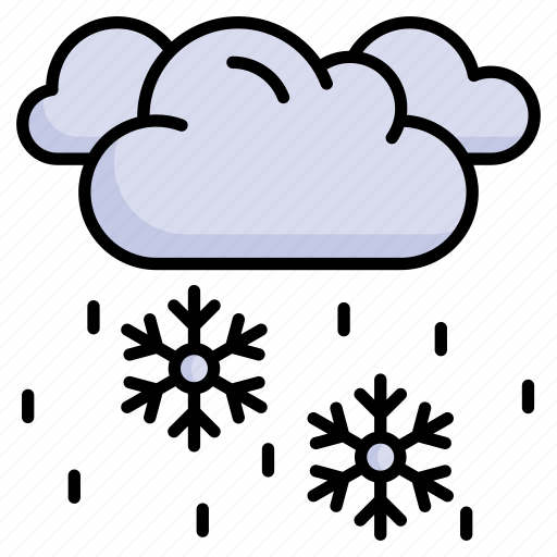Snowfall, weather, snowflakes, blizzard, hail, forecast, freezing icon - Download on Iconfinder