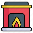 fireplace, flame, furnace, ignition, hearth, fireside, winter, mantelpiece