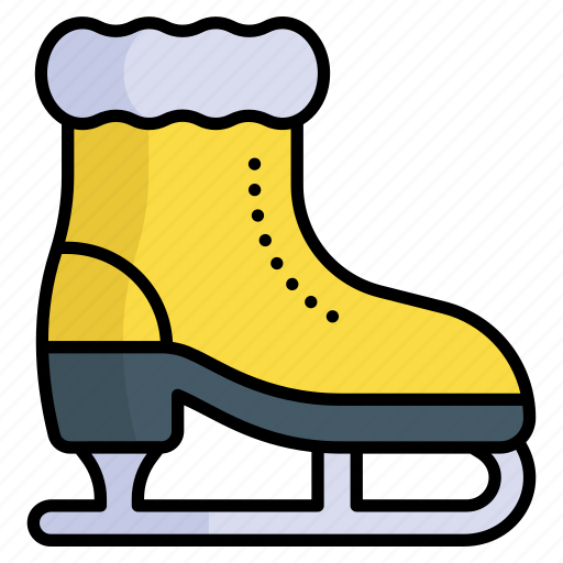 Skating, boot, shoe, footwear, accessory, blading, skates icon - Download on Iconfinder