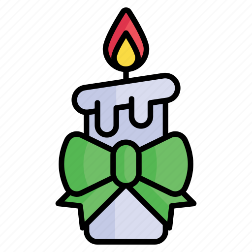Candle, burning, advent, decoration, flame, christmas, luminous icon - Download on Iconfinder