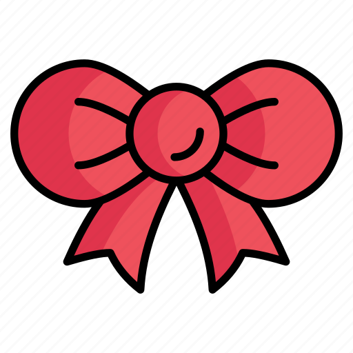Ribbon bow, bowtie, tie, necktie, decorative, bow, ribbon icon - Download on Iconfinder