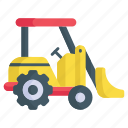 excavator, crawler, loader, machinery, automobile, mover, bulldozer