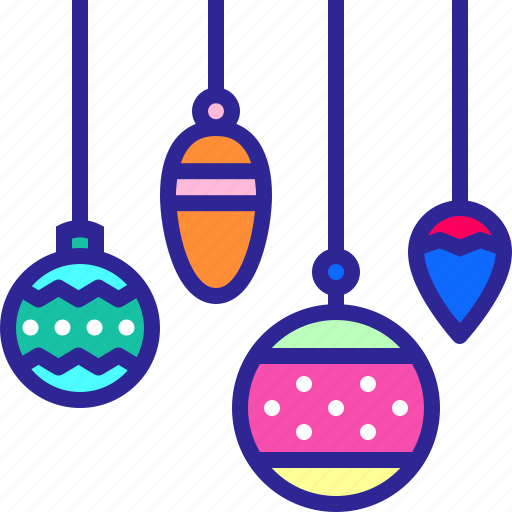 Bauble, celebration, christmas, festival, new year, ornament, hygge icon - Download on Iconfinder