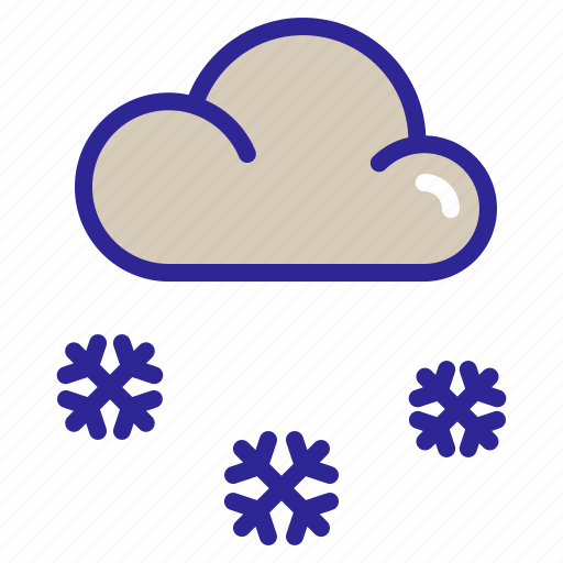 Christmas, cloud, new, snow, snowfall, winter, year icon - Download on Iconfinder