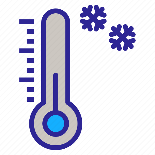 Cold, forecast, snow, temperature, thermometer, weather, winter icon - Download on Iconfinder