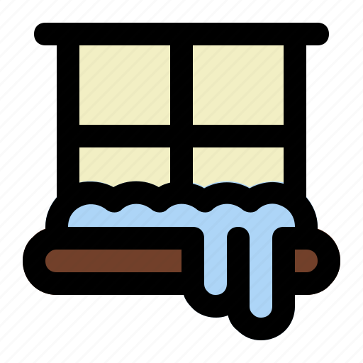 Window frame, snow, winter, cold, snowflake icon - Download on Iconfinder