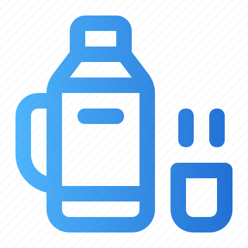 Thermos, drink, bottle, hot, cup icon - Download on Iconfinder
