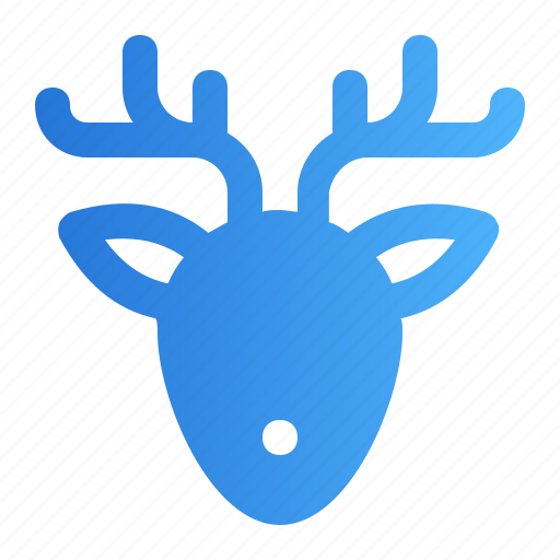 Deer, animal, reindeer, wildlife, winter icon - Download on Iconfinder