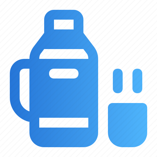 Thermos, drink, bottle, hot, cup icon - Download on Iconfinder