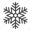 cold, crystal, ornament, snowflake, winter 