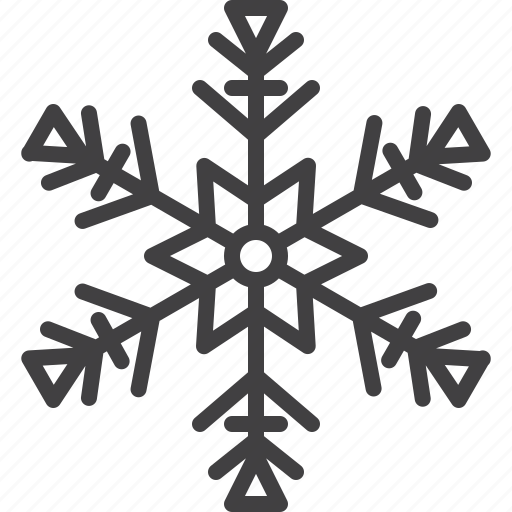 Snowflake, ornament, snow, cold, freeze, winter, flake icon - Download on Iconfinder