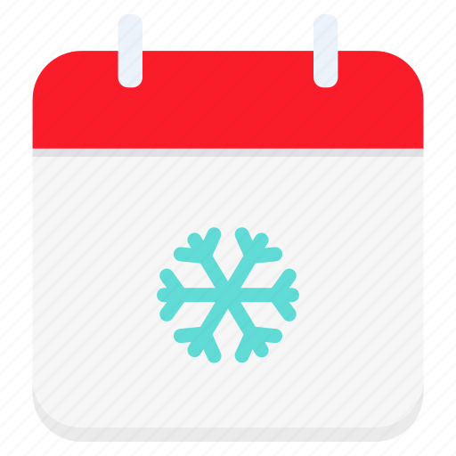 Calendar, christmas, december, new year, season, snow, winter icon - Download on Iconfinder