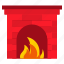 fire, fireplace, hot, warm, winter, hygge, chimney 