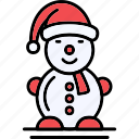 snowman, winter, snow, christmas, xmas, frosty