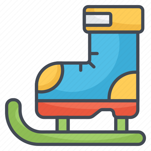 Outdoor, holiday, snow, ice, sled, sleigh icon - Download on Iconfinder