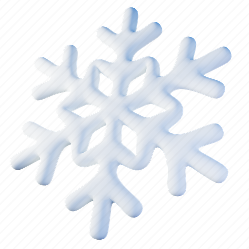 Winter, snow, snowflake, season, weather, climate, forecast 3D illustration - Download on Iconfinder