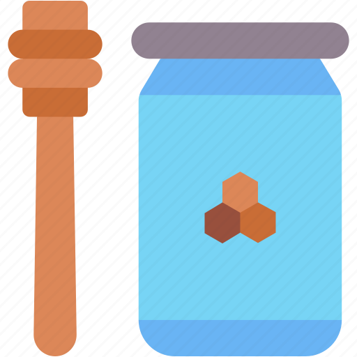 Honey, bee, food, and, restaurant, jar, sweet icon - Download on Iconfinder