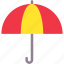 umbrella, tools, and, utensils, protection, rain, weather 