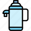 thermo, flask, liquid, food, and, restaurant, beverage 