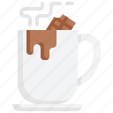 hot chocolate, drink, winter, cup, cocoa