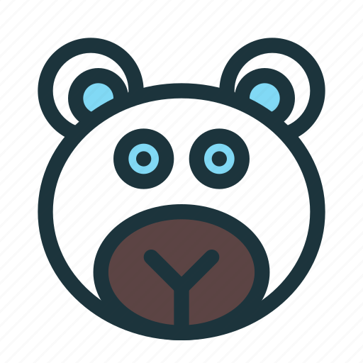 Bear, polar, antarctica, wildlife, animal icon - Download on Iconfinder