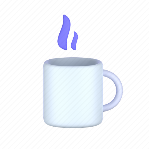 Hot, mug, coffee, drink, tea 3D illustration - Download on Iconfinder