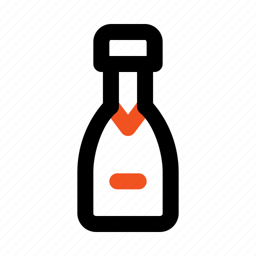 Champagne, bottle, drink, alcoholic, holidays icon - Download on Iconfinder