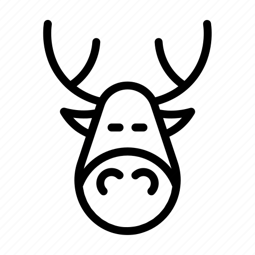 Winter, deer icon - Download on Iconfinder on Iconfinder