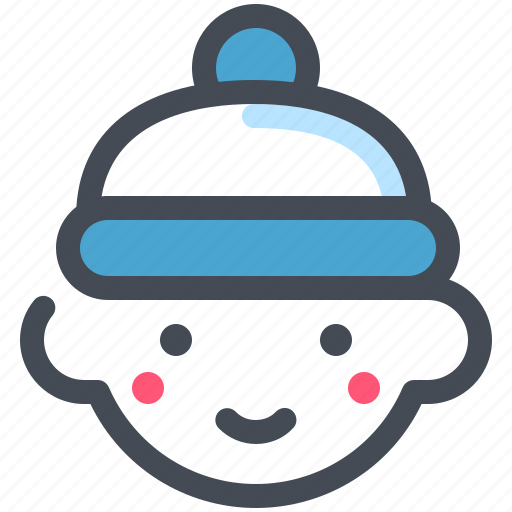 Boy, christmas, hat, winter, xmas icon - Download on Iconfinder