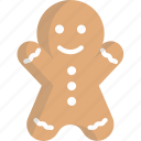 christmas, gingerbread, ginger bread man, gingerbread man