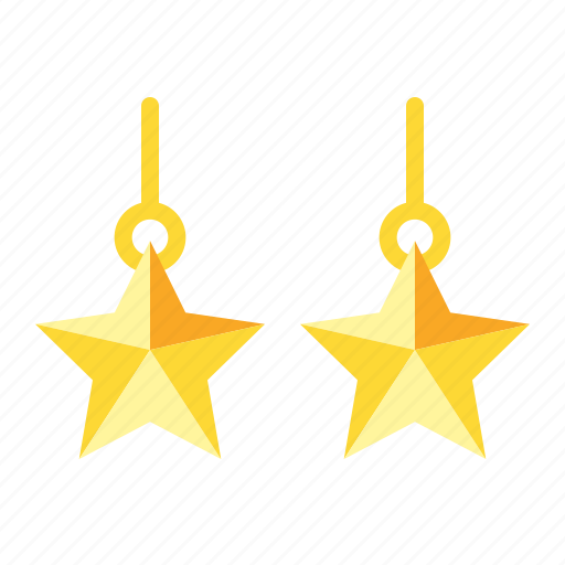 Banble, christmas, decoration, earring, star, winter icon - Download on Iconfinder