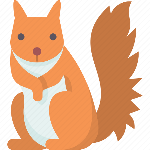 Squirrel, rodent, animal, tree, nature icon - Download on Iconfinder