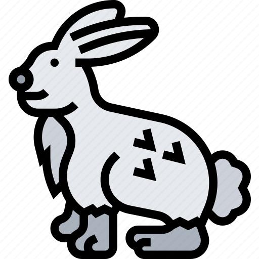 Hare, arctic, bunny, polar, winter icon - Download on Iconfinder