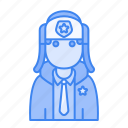 winter, avatar, user, profile, people, policeman