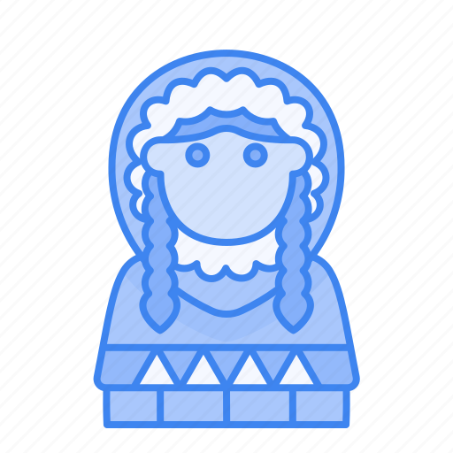 Winter, avatar, user, profile, people, woman, eskimo icon - Download on Iconfinder