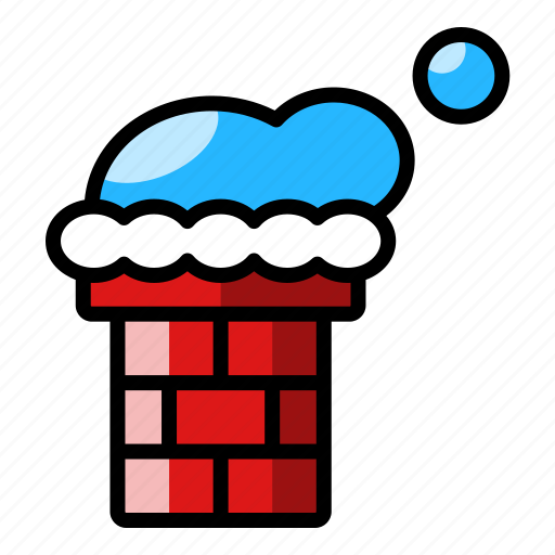 Snow, chimney, household, winter icon - Download on Iconfinder